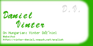 daniel vinter business card